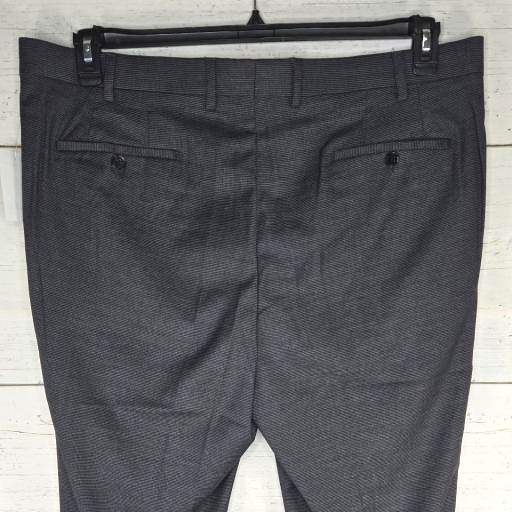Savile Row Co. Hoxton Check Suit Dress Pants - Picture 4 of 9